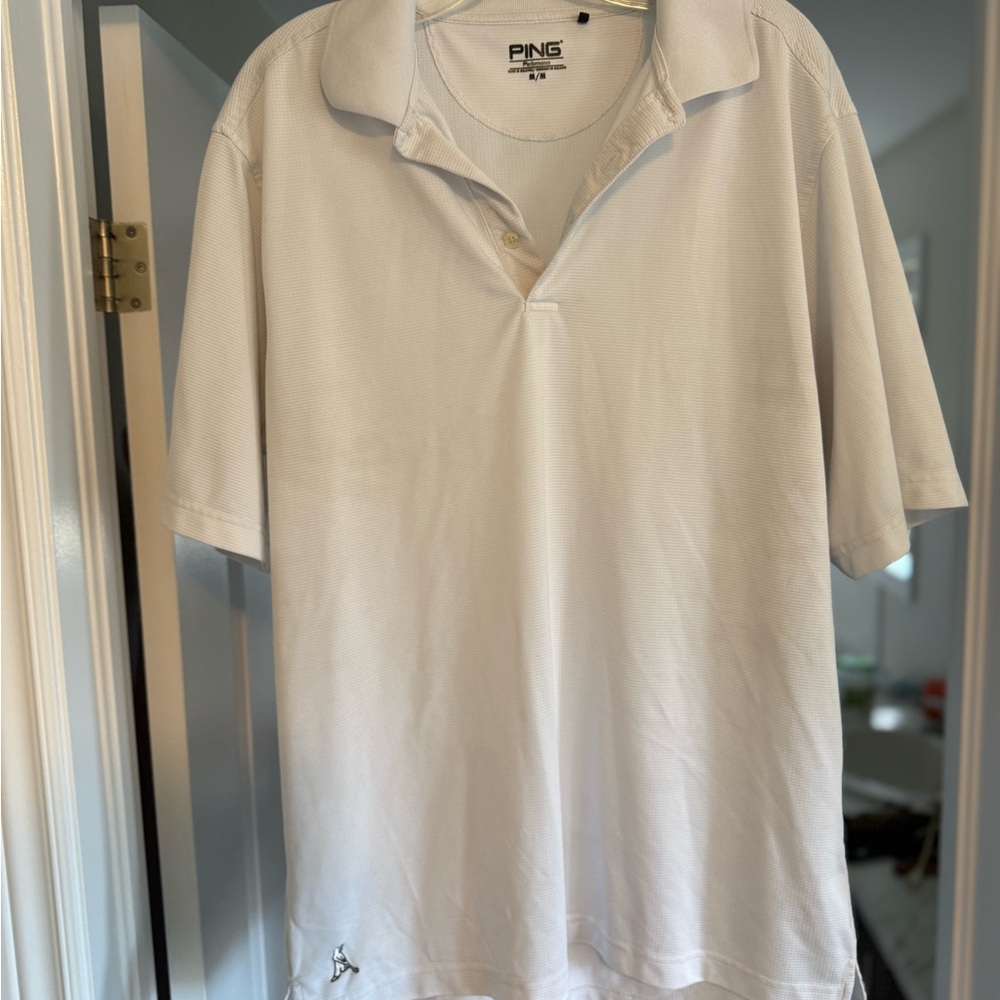 Ping White Polo Shirt Classic Style